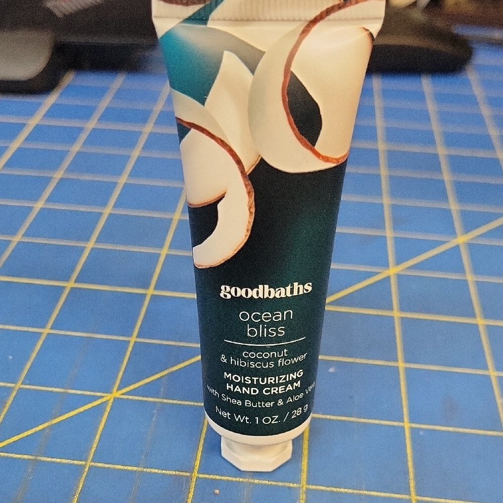 Goodbaths Ocean Bliss Moisturizing Hand Cream 28g New Sealed Tube